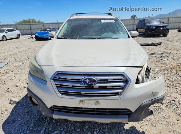 4S4BSAKC2H3202702 2017 SUBARU OUTBACK Белый Вид спереди