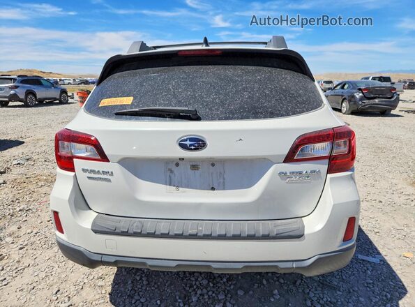 4S4BSAKC2H3202702 2017 SUBARU OUTBACK Белый Вид сзади
