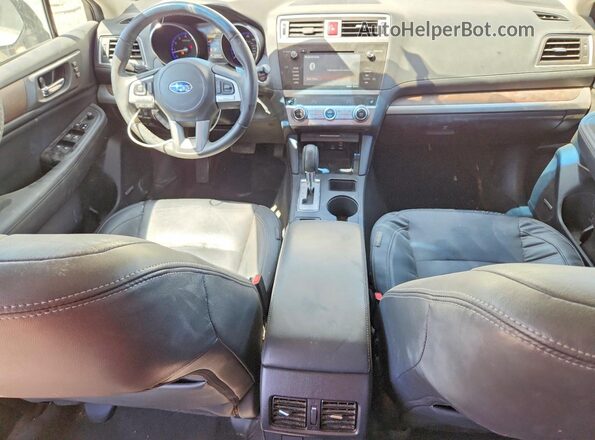 4S4BSAKC2H3202702 2017 SUBARU OUTBACK Белый Вид панели приборов