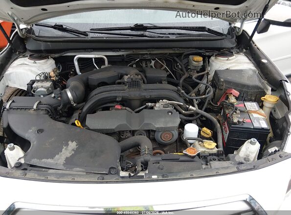 4S4BSAKC2H3411602 2017 SUBARU OUTBACK White Widok komory silnika