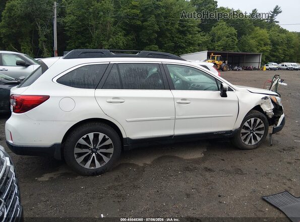 4S4BSAKC2H3411602 2017 SUBARU OUTBACK White Widok zestawu wskaźników