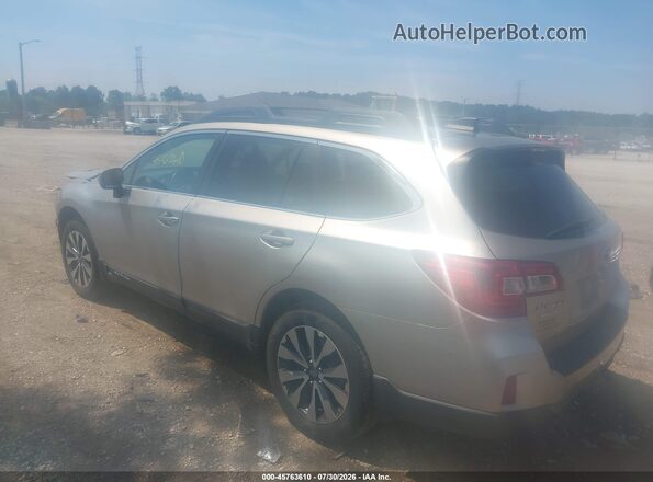 4S4BSAKC3H3217760 2017 SUBARU OUTBACK Silver Trasero izquierdo