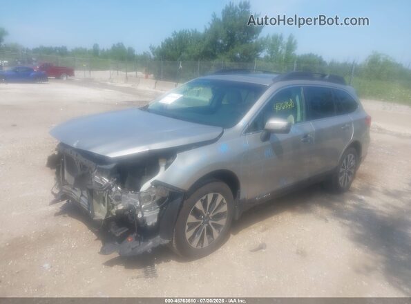 4S4BSAKC3H3217760 2017 SUBARU OUTBACK Silver Vista tres cuartos delantera izquierda