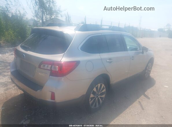 4S4BSAKC3H3217760 2017 SUBARU OUTBACK Silver Trasero derecho