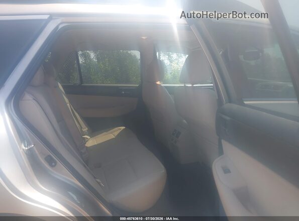 4S4BSAKC3H3217760 2017 SUBARU OUTBACK Silver Vista de la etiqueta del VIN
