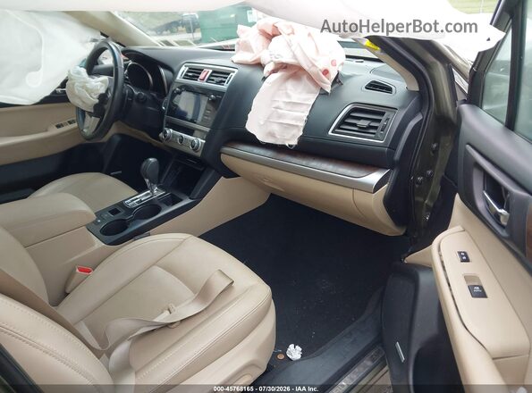 4S4BSAKC4H3415473 2017 SUBARU OUTBACK Green Vista interior delantera