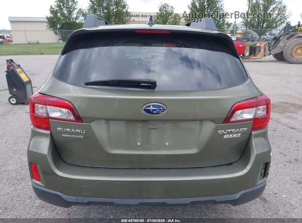 4S4BSAKC4H3415473 2017 SUBARU OUTBACK Green 