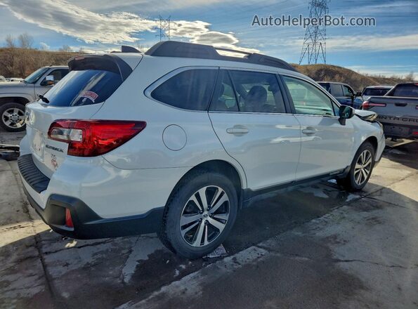 4S4BSAKC5J3338196 2018 SUBARU OUTBACK White Rear right