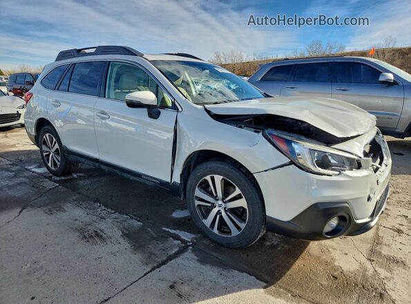 4S4BSAKC5J3338196 2018 SUBARU OUTBACK White Front right