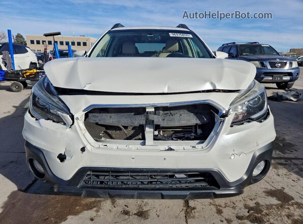 4S4BSAKC5J3338196 2018 SUBARU OUTBACK White Front view