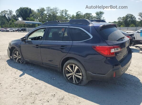 4S4BSAKC5J3381274 2018 SUBARU OUTBACK Blue Trasero izquierdo