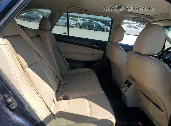 4S4BSAKC5J3381274 2018 SUBARU OUTBACK Blue Vista de los asientos traseros
