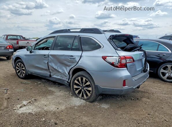 4S4BSAKC6H3211452 2017 SUBARU OUTBACK Серебряный Задняя левая четверть