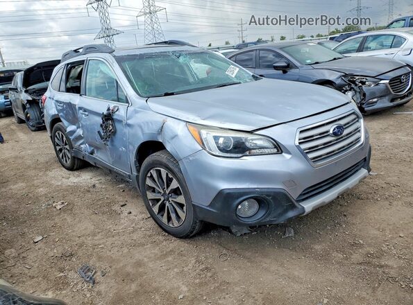 4S4BSAKC6H3211452 2017 SUBARU OUTBACK Серебряный Передняя правая четверть