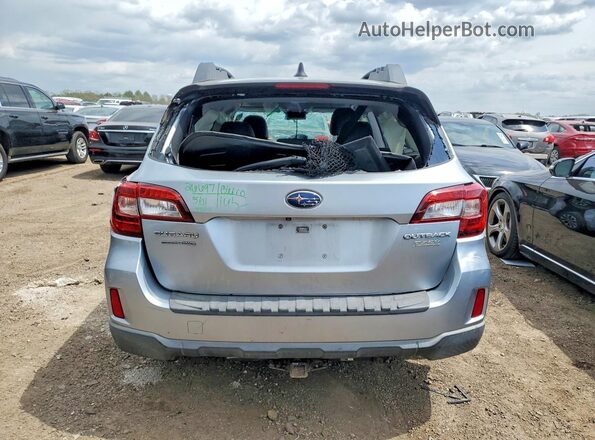 4S4BSAKC6H3211452 2017 SUBARU OUTBACK Серебряный Вид сзади