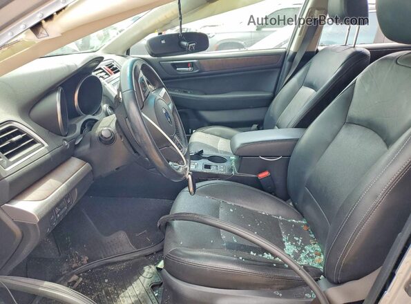 4S4BSAKC6H3211452 2017 SUBARU OUTBACK Серебряный Вид салона спереди