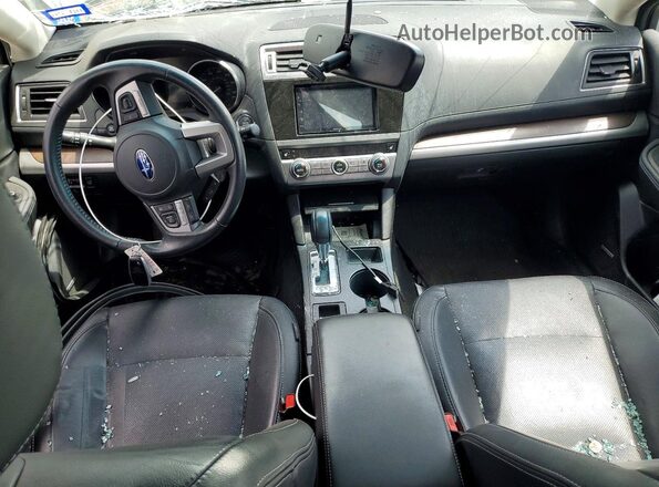 4S4BSAKC6H3211452 2017 SUBARU OUTBACK Серебряный Вид панели приборов