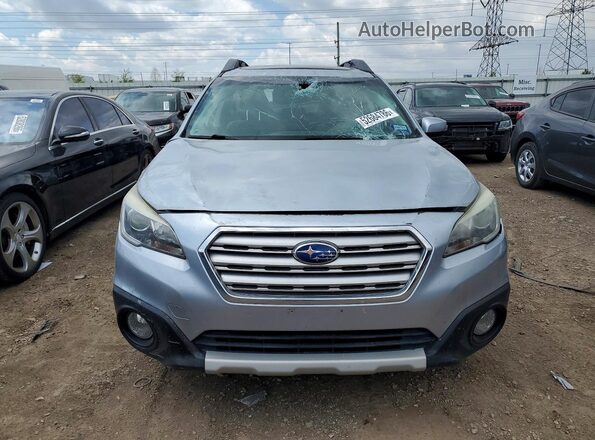 4S4BSAKC6H3211452 2017 SUBARU OUTBACK Серебряный Вид спереди