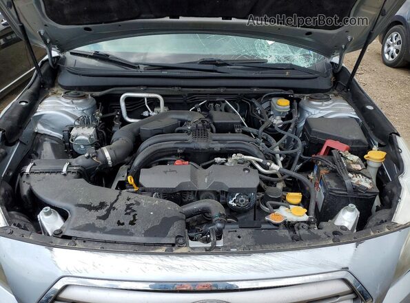 4S4BSAKC6H3211452 2017 SUBARU OUTBACK Серебряный Вид задней части салона