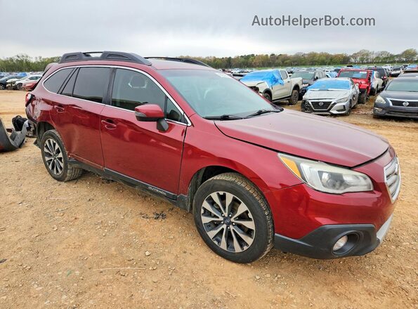 4S4BSAKC6H3341053 2017 SUBARU OUTBACK Red წინა მარჯვენა
