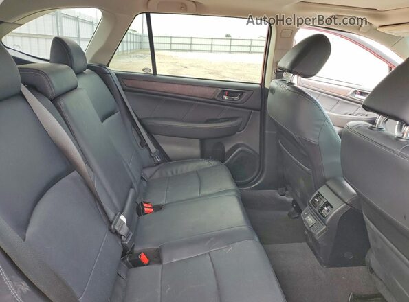 4S4BSAKC6J3326090 2018 SUBARU OUTBACK Бордовый Вид задних сидений