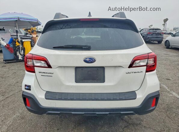 4S4BSAKC7J3279944 2018 SUBARU OUTBACK White Rear view