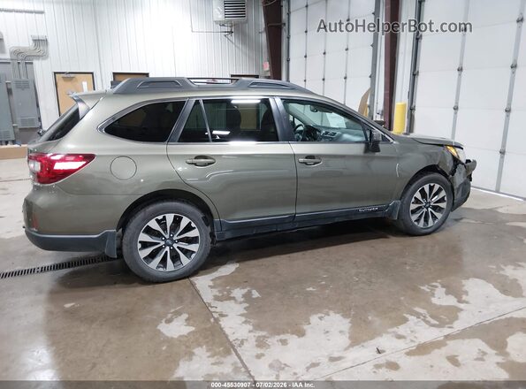 4S4BSAKC9H3242291 2017 SUBARU OUTBACK Green უკანა მარჯვენა