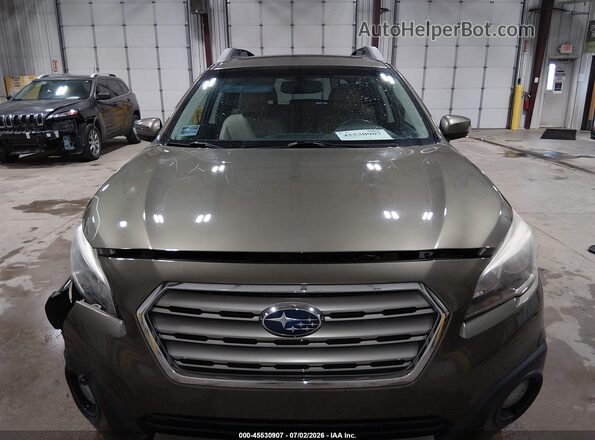 4S4BSAKC9H3242291 2017 SUBARU OUTBACK Green ხელსაწყოთა პანელის ხედი