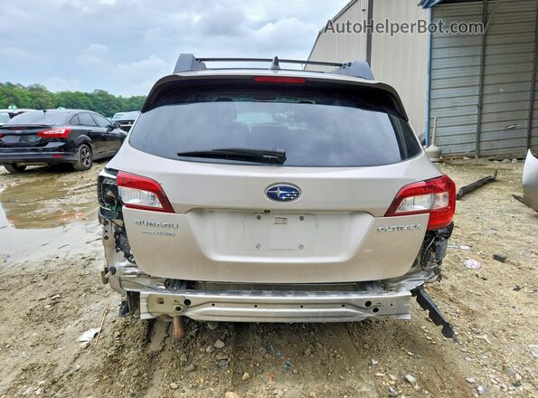 4S4BSAKC9J3243009 2018 SUBARU OUTBACK Tan უკანა ხედი