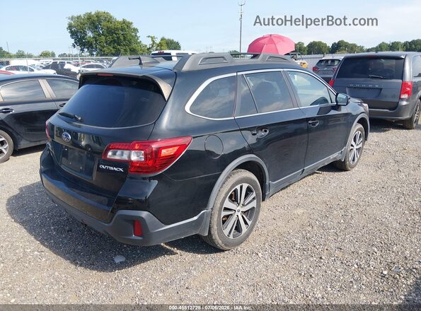 4S4BSAKCXJ3390360 2018 SUBARU OUTBACK Black Задня права чверть