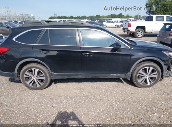 4S4BSAKCXJ3390360 2018 SUBARU OUTBACK Black Вид задньої частини салону