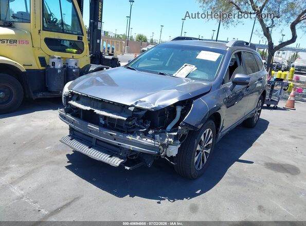 4S4BSALC4G3213620 2016 SUBARU OUTBACK Gray Առջևի ձախ երեք քառորդ տեսարան