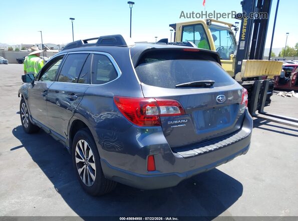 4S4BSALC4G3213620 2016 SUBARU OUTBACK Gray Հետևի ձախ