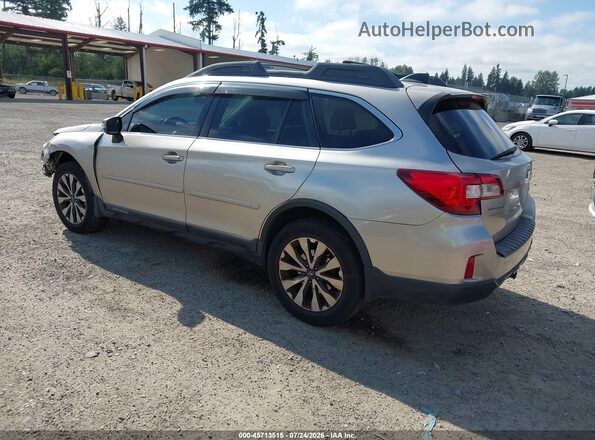 4S4BSALC5G3344894 2016 SUBARU OUTBACK Silver Trasero izquierdo