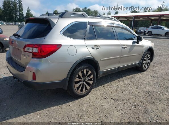 4S4BSALC5G3344894 2016 SUBARU OUTBACK Silver Trasero derecho