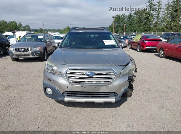 4S4BSALC5G3344894 2016 SUBARU OUTBACK Silver Vista del cuadro de instrumentos