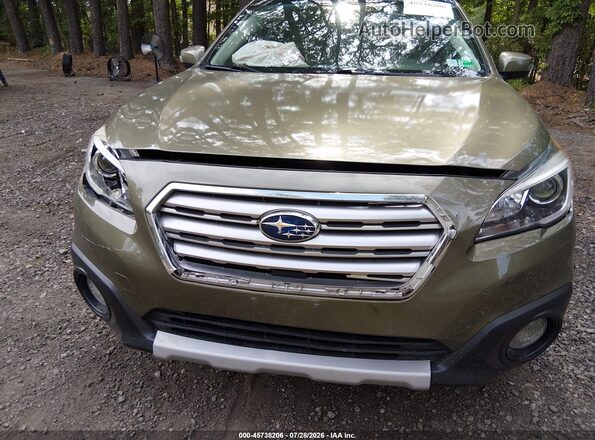 4S4BSALC5G3347715 2016 SUBARU OUTBACK Beige წინა ხედი