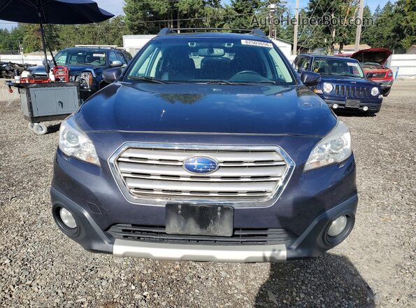 4S4BSANC0G3268370 2016 SUBARU OUTBACK Blue Front view