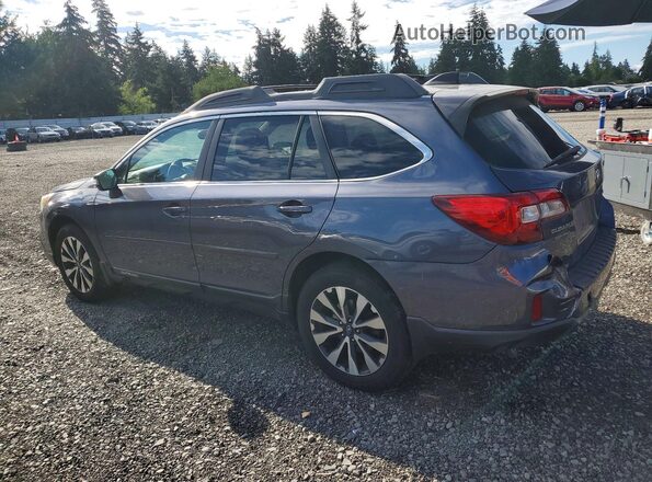 4S4BSANC0G3268370 2016 SUBARU OUTBACK Blue Rear left