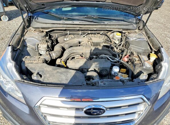 4S4BSANC0G3268370 2016 SUBARU OUTBACK Blue Engine compartment view