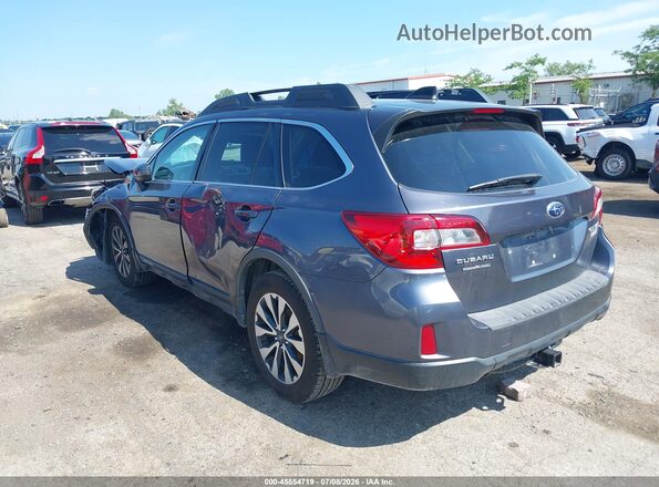 4S4BSANC0G3335162 2016 SUBARU OUTBACK Gray Задня ліва чверть