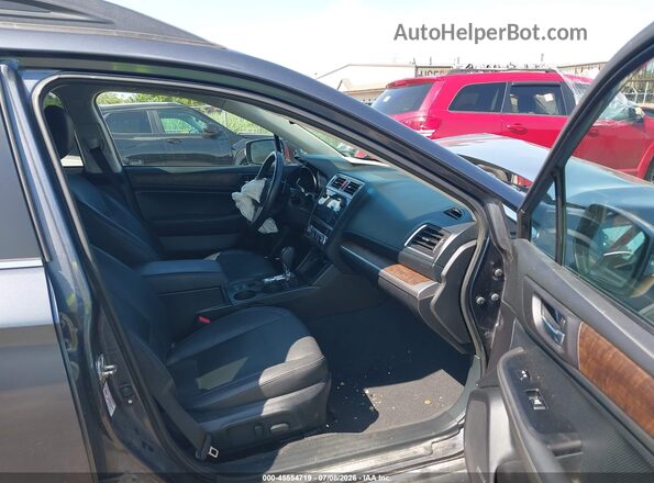 4S4BSANC0G3335162 2016 SUBARU OUTBACK Gray Вид салону спереду