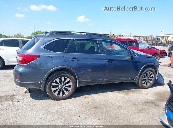 4S4BSANC0G3335162 2016 SUBARU OUTBACK Gray Вид задньої частини салону