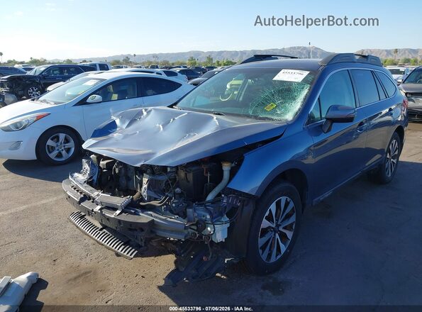 4S4BSANC0G3341298 2016 SUBARU OUTBACK Blue წინა მარცხენა ხედი სამი მეოთხედიდან