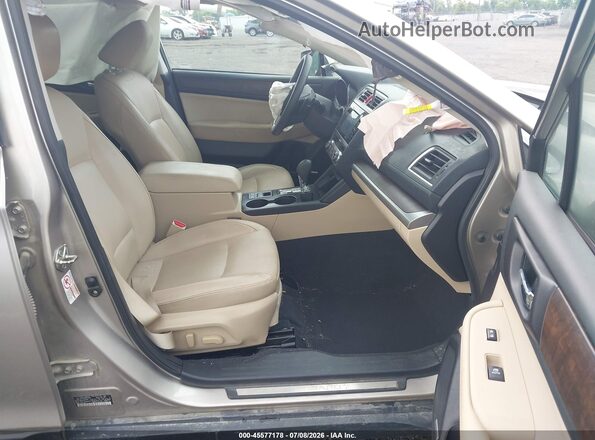4S4BSANC0H3359639 2017 SUBARU OUTBACK Серый Вид салона спереди