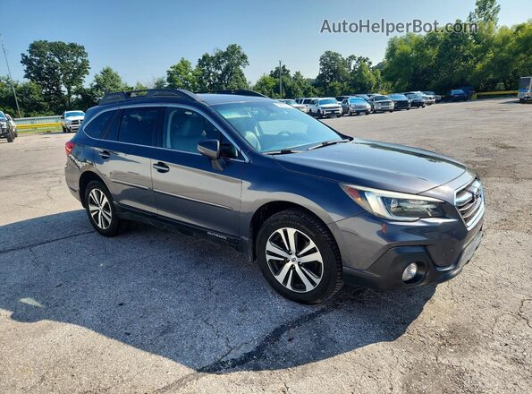 4S4BSANC0J3252290 2018 SUBARU OUTBACK Gray Передня права чверть