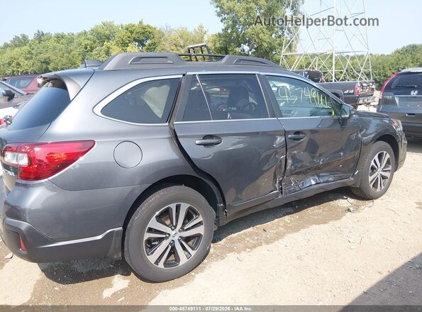 4S4BSANC0J3372817 2018 SUBARU OUTBACK Gray Front view