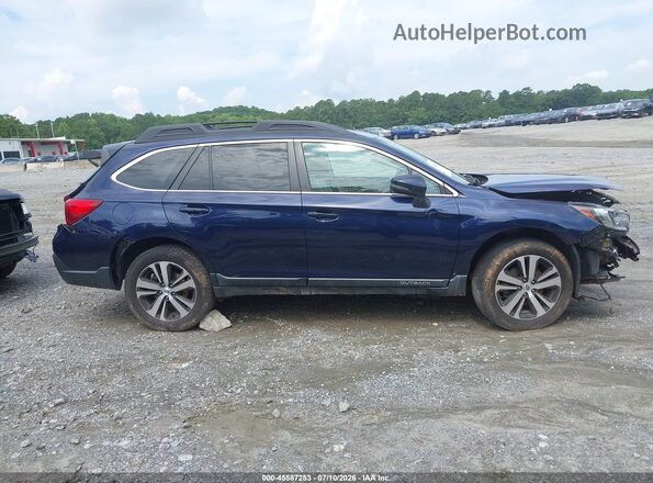 4S4BSANC0J3376365 2018 SUBARU OUTBACK Blue Вид щитка приладів