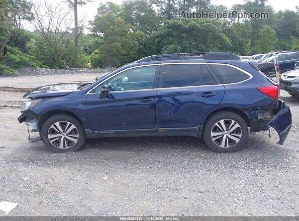 4S4BSANC0J3376365 2018 SUBARU OUTBACK Blue Вид задньої частини салону