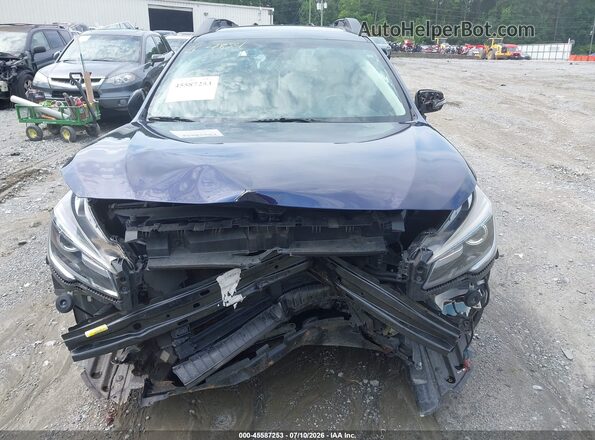 4S4BSANC0J3376365 2018 SUBARU OUTBACK Blue Вид панелі приладів